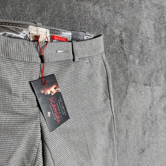 The Limited Scandal Collection Handler Pant NWT Gray Petite 00 27x24 Knit Wear - Picture 2 of 11
